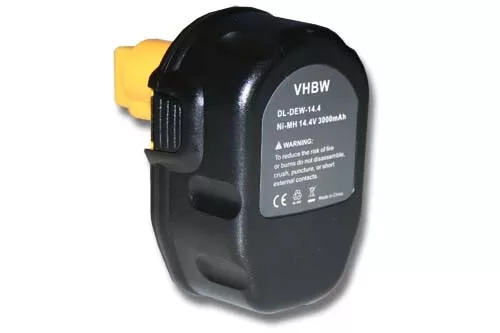 Batterie remplace Dewalt DE9092 DE9091 DE9502 DE9094 DW9094 DC9091 DE9038 14,4V