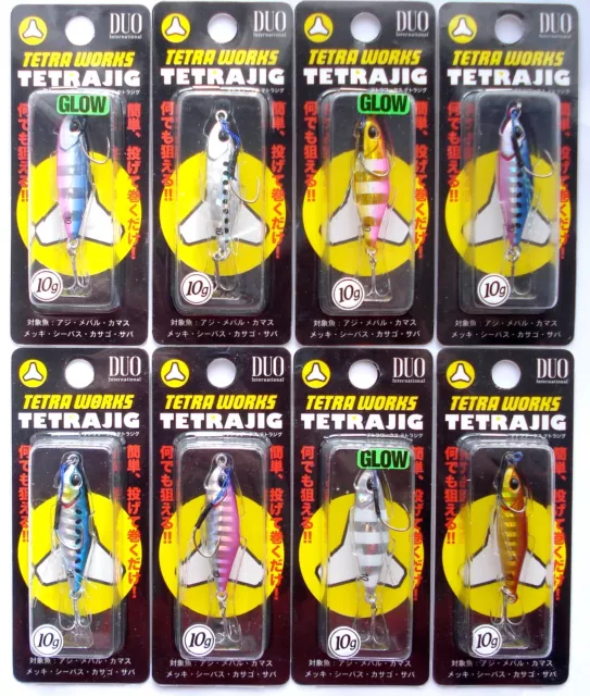 DUO TETRA WORKS TETRA JIG 10gr.3/8oz Shore Jigging,Micro JIG,Hard Fishing Lure