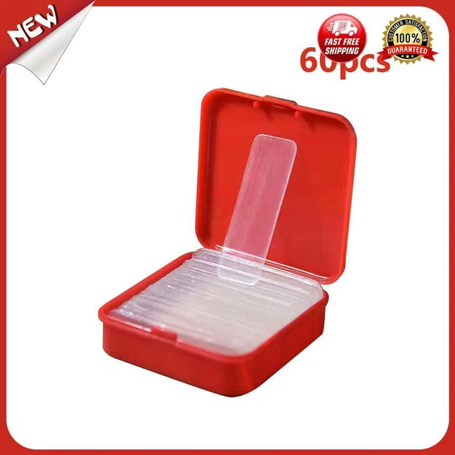 es 60pcs Powerful Stickers Reusable Waterproof Double Faced Tapes for Photo Pict