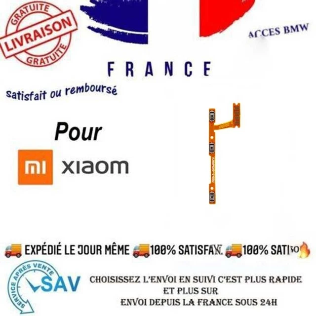 Cavo Nastro Pulsanti Laterali Accensione E Volume Per Xiaomi POCO M3 – Nero