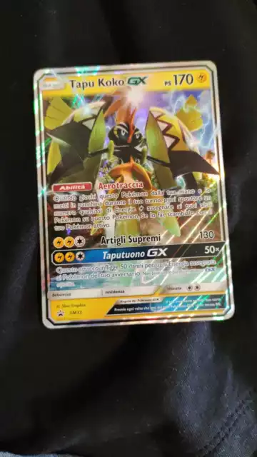 Tapu Koko GX - SM33 - Promo - SM Black Star Promo - Pokemon Singles »  Pokemon Promos » SM Black Star Promos - Carta Magica Montreal