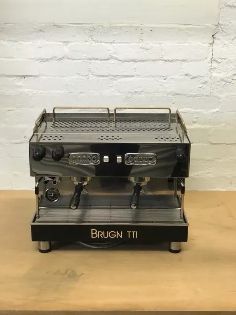 Commercial Coffee Machine BRUGNETTI  2 GROUP Espresso COFFEE MACHINE 20 Amp