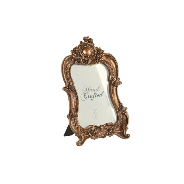 Cadre photo DKD Home Decor Doré Résine 0864 (17,5 x 2 x 28 cm)
