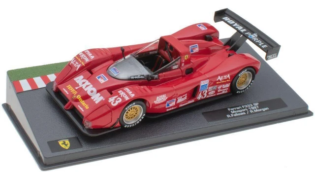ATLAS EDITIONS 1:43 Scale Ferrari F333 SP - Mosport 1997 Cased £20.82 ...