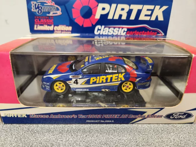 Classic Carlectables 1:43 2002 Marcos Ambrose's Pirtek Ford Falcon