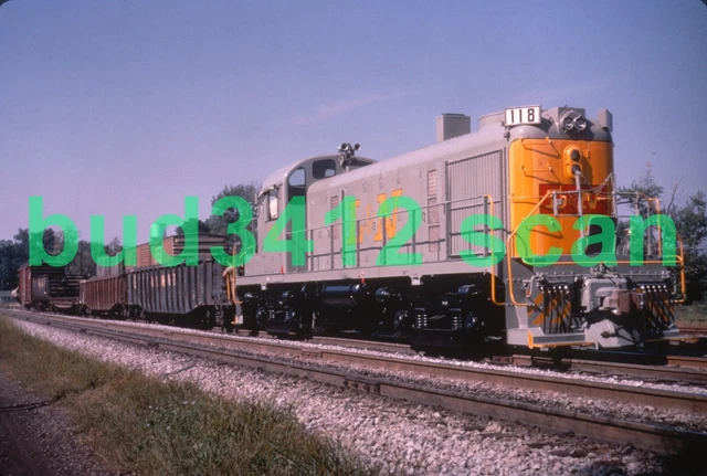 L&N Louisville & Nashville RS3 #118 at ?? DUPLICATE Slide!