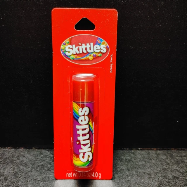 Skittles Berry Punch Flavored Lip Balm .14oz Taste The Rainbow
