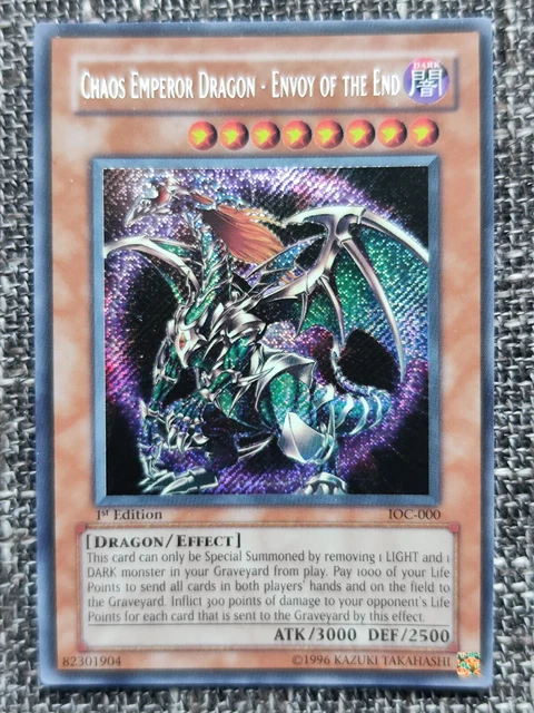 Chaos Imperatordrache Gesandter Des Endes Neuer Effekt YU-GI-OH! - CHAOS-IMPERATORDRACHE - Gesandter des Endes - IOC-000 - 1st