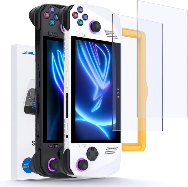 Custodia Protettiva Con Cover Schermo Per ROG Ally E Ally X 2025 | Antiscivolo, Impermeabile, Con Cinturino Da Polso