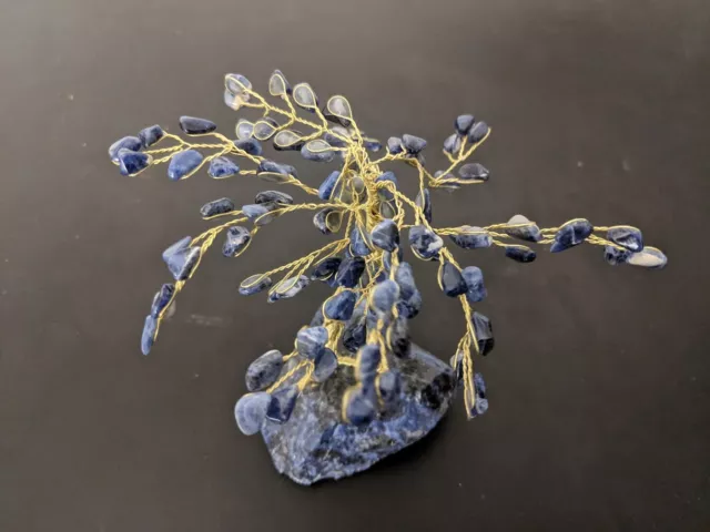 Handcrafted Brazilian Sodalite Gem Tree
