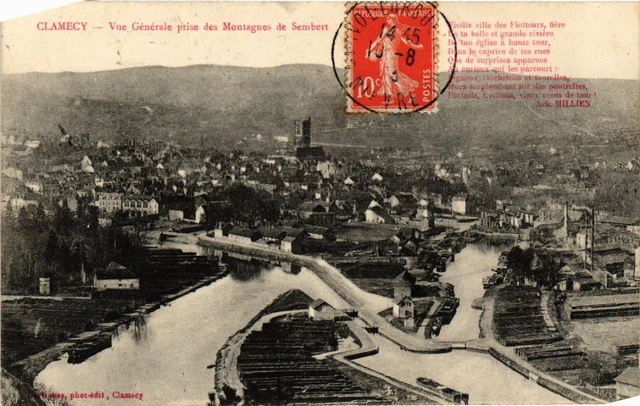 CPA CLAMECY - General view of the Sembert Mountains (518547)