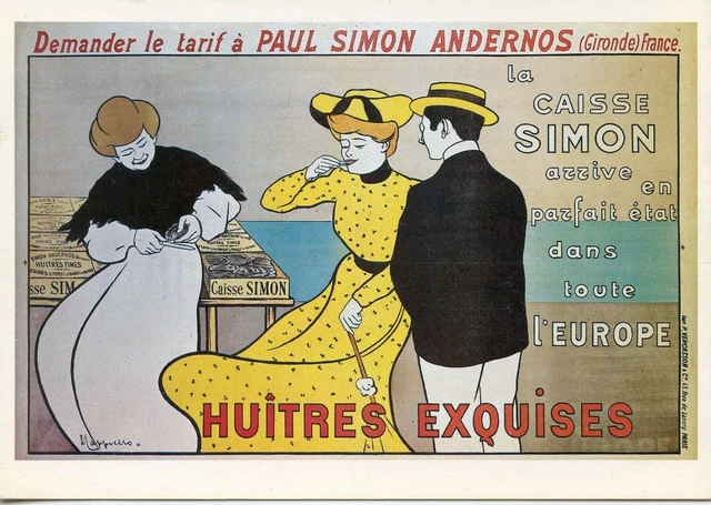 Cpsm / Carte Postale / Illustrateur / Exposition Cappiello / La Caisse Simon