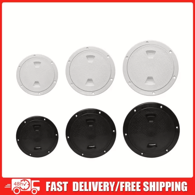 4/6/8 Inch Boat Hatches Deck Plate Round Plastic Non Slip for Marine Boat Yacht