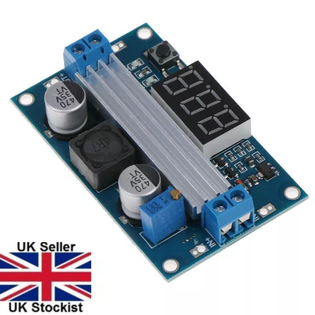 100W DC-DC LTC1871 Digital Boost Step up Adjustable Converter 3-35V to 3.5-35 UK