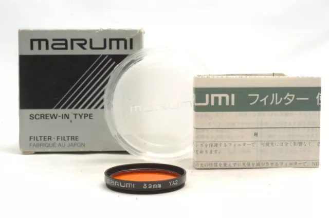 @ SakuraDo Camera @ Rare & Near Mint! @ Marumi 39mm YA2 Orange Lens Filter