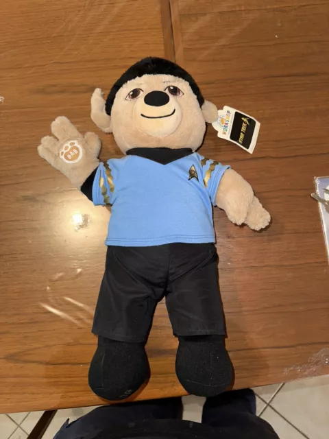 build a bear star trek spock bear