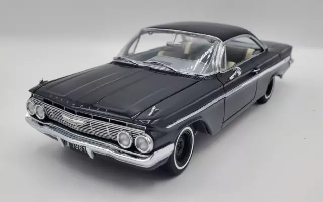 1961 Chevrolet Impala Hardtop Black West Coast Precision WCPD 1:24 Diecast