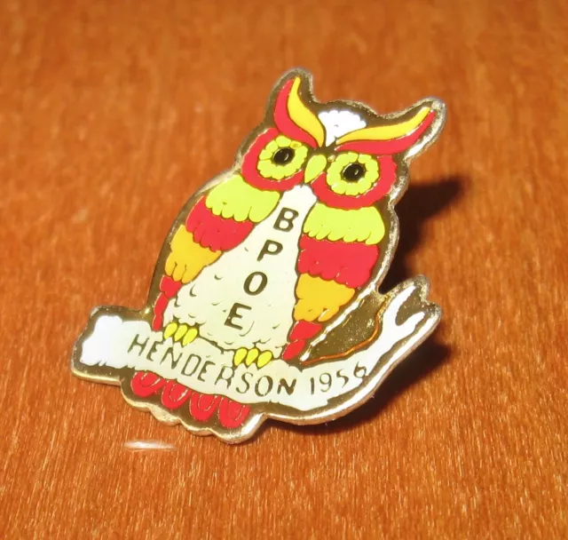 VINTAGE ELKS LODGE Henderson Nevada Pin 1956 Vintage BPOE Fraternity