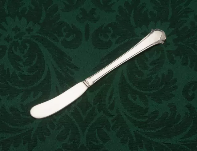 Chippendale by Towle Sterling Silver flat Butter Spreader 6", Gently Used