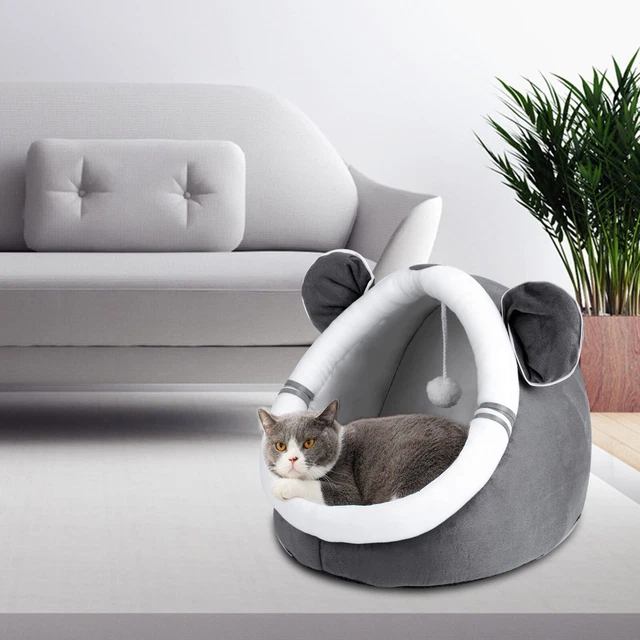 Pet Cat House Sleeping Bed Kennel Puppy Cave Super Soft kitty Tent Nest Indoor 7