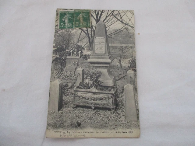 Cpa Hauts De Seine 92 Donkey Cemeteries Of Chia