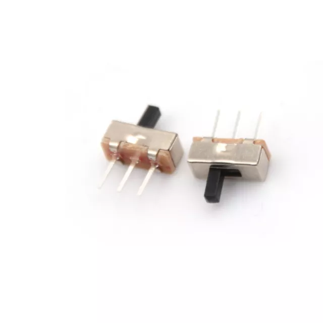 30x 2 posizioni 4 mm SPDT 1P2T interruttore scorrevole verticale 3 poli per conduttoreplB$m