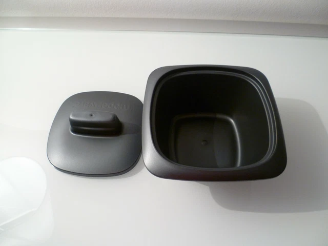 TUPPERWARE TERRINE ULTRA Pro Noir Ancien Modèle 1.9 Litre EUR 45,00