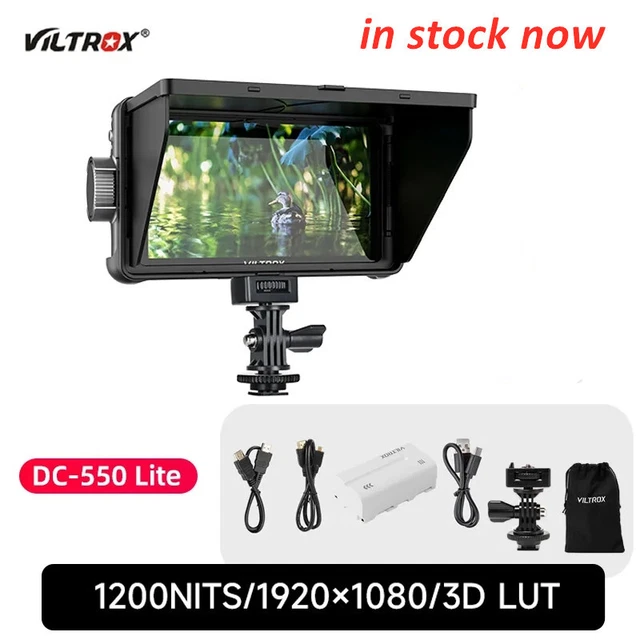 Viltrox DC-550 Lite 5.5inch 1920X1080 4K HDMI-Compatible 3D-LUT Director Monitor
