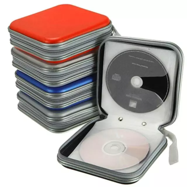CD-DVD-Brieftasche, Aufbewahrungs-Organizer, Hüllenhalter, 40 Kapazitäten,