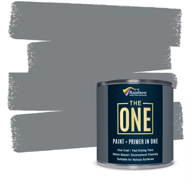 THE ONE Paint & Primer: Most Durable Multi Surface Paint (Satin Finish)