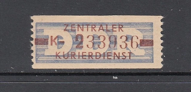 DDR Dienst B ZKD - Michel-Nr. 20 K Nachdruck ** postfrisch - geprüft Ruscher BPP