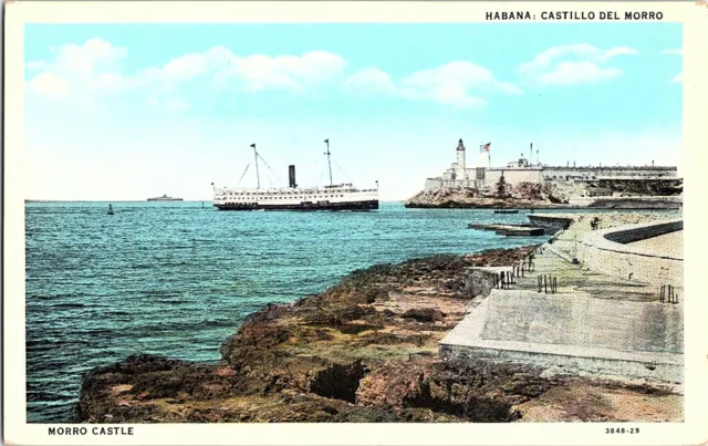 Postcard Havana Cuba Castillo del Morro (Castle)