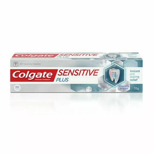Colgate Sensitive Plus Anti-caries Dentifrice Avec Instantané & Durable Relief