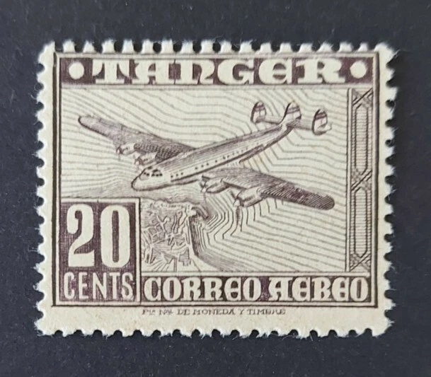 TANGER ESPAGNOL : 1949 -1950 Airmail TP n°175 NEUF** (TAN_A5)