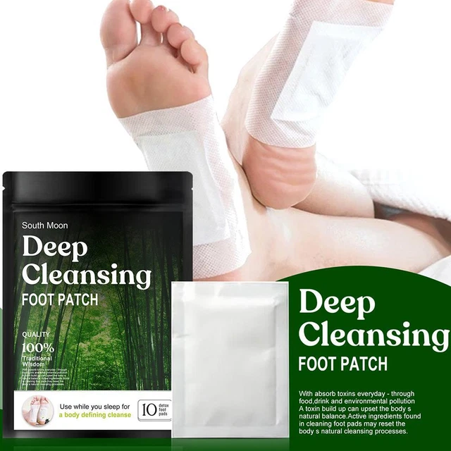 Bandoo Detox Patch Piedi Tappetini Tossine Corpo Piedi Erboristeria Profonda Naturale C2E2