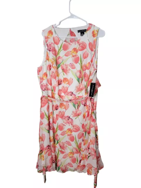 Nwt Jessica Howard Floral Midi Dress Size 16w