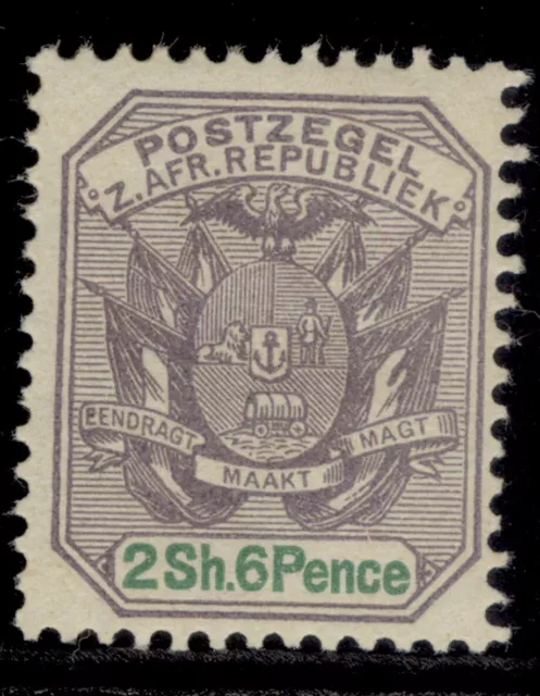 SOUTH AFRICA - Transvaal QV SG224, 2s 6d dull violet & green, M MINT.