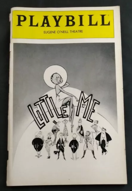 Little Me Eugene O'Neill Theatre Broadway Playbill 1982 NYC Neil Simon New York