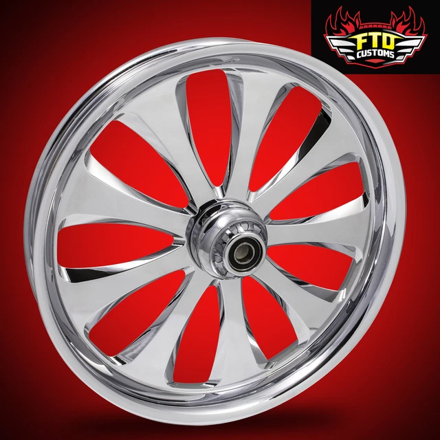 21 inch chrome harley front wheel