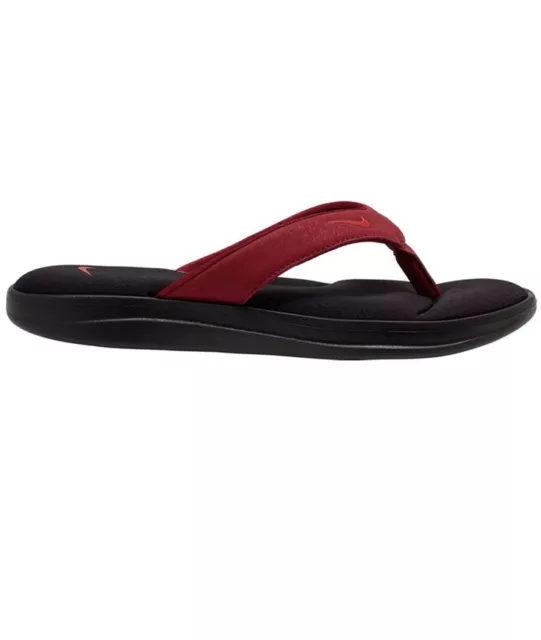 WOMEN'S NIKE ULTRA Comfort Thong Sandals Black/Red AR4498-006 $34.49 -  PicClick