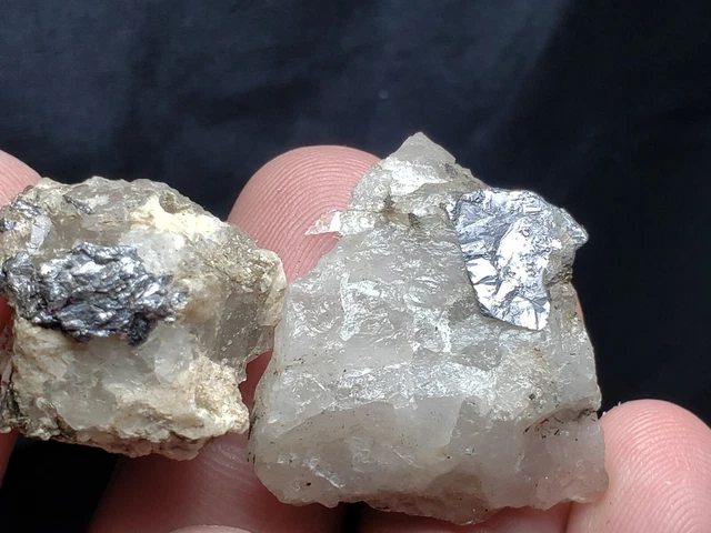 Molybdenite Specimen from Moly Hill, QC. (21.8 Grams)