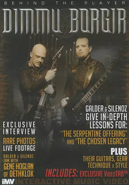 Dimmu Borgir by Galder (English) DVD-Video Book