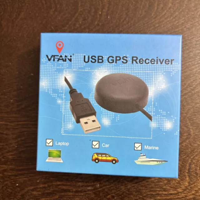 Open Box  📦 ￼USGlobalsat USG-BU353 GPS Receiver, GPS Tracking 💥💥💥