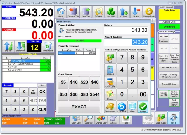 Inventory Stock Database Software With Barcodes & POS - Point of Sale 2