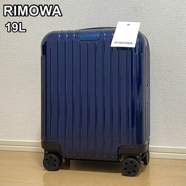 Rimowa Essential Light 19L Navy Blue 4-wheels Carry Case Suitcase 823.42