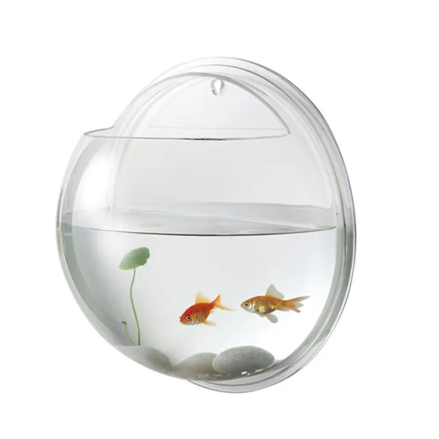 Fish Tank Aquarium Tanks Clear Flower Pot Glass Bowl Hydroponic Planter Vase