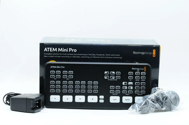Blackmagic Design ATEM Mini Pro HDMI Live Stream Switcher #944
