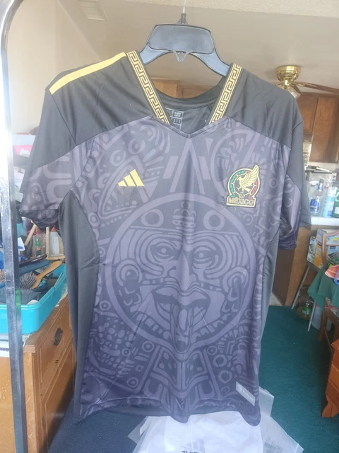 NWT MEXICO JERSEY SPECIAL EDITION AZTEC CALENDAR 2022 sz small $59.90 -  PicClick
