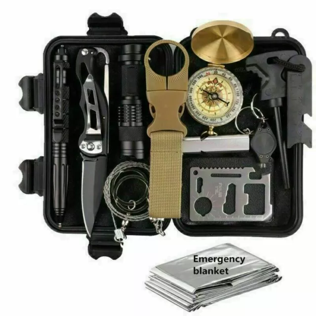 M48 Survival Tool Box Waterproof TPU Case Outdoor Emergency Kit SOS