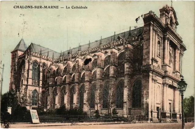 CPA AK CHALONS-sur-MARNE - The Cathedral (363664)